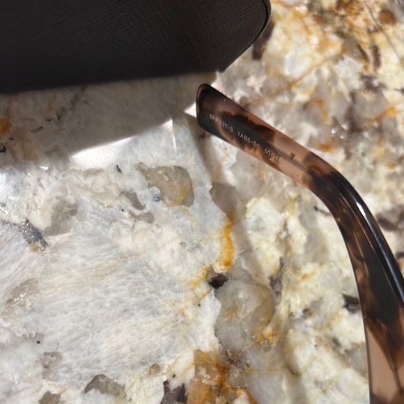 Prada Tortoise Shell Square Sunglasses - Picture 3 of 5